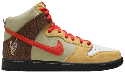 Color Skates x Nike Dunk High SB 'Kebab and Destroy'