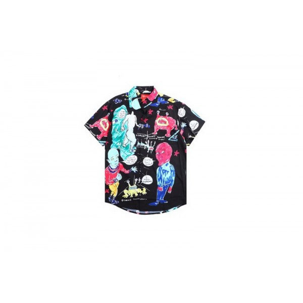 Supreme Daniel Johnston Rayon S/S Shirt Black