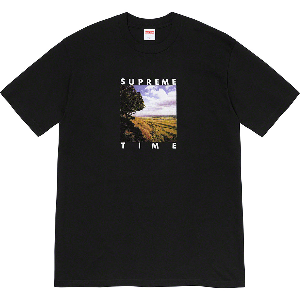 SUPREME Time Tee Black