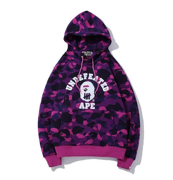 Bape UNDFTD Pullover Purple Camo