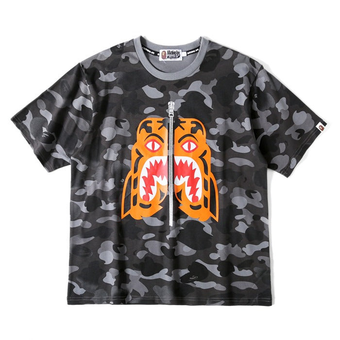 Bape Tiger Black Camo Tee