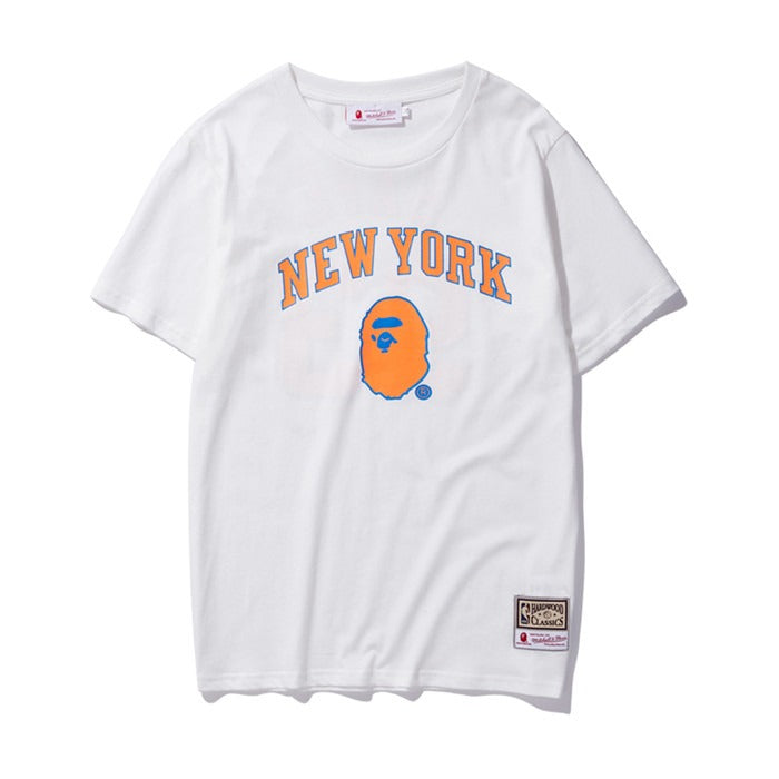 BAPE x Mitchell & Ness  New York Tee