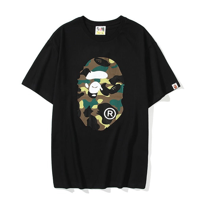 Bape Black Green Camo