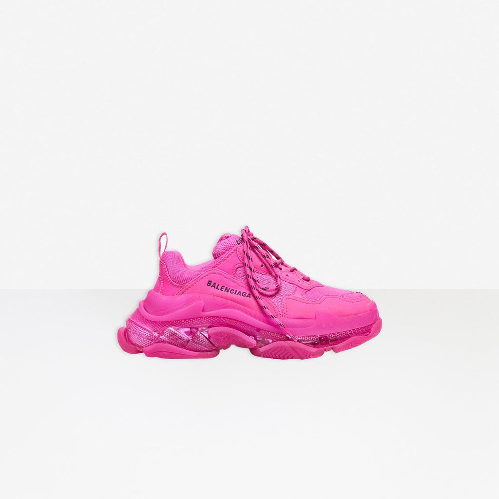 BALENCIAGA Triple S Clear Sole Pink (W)