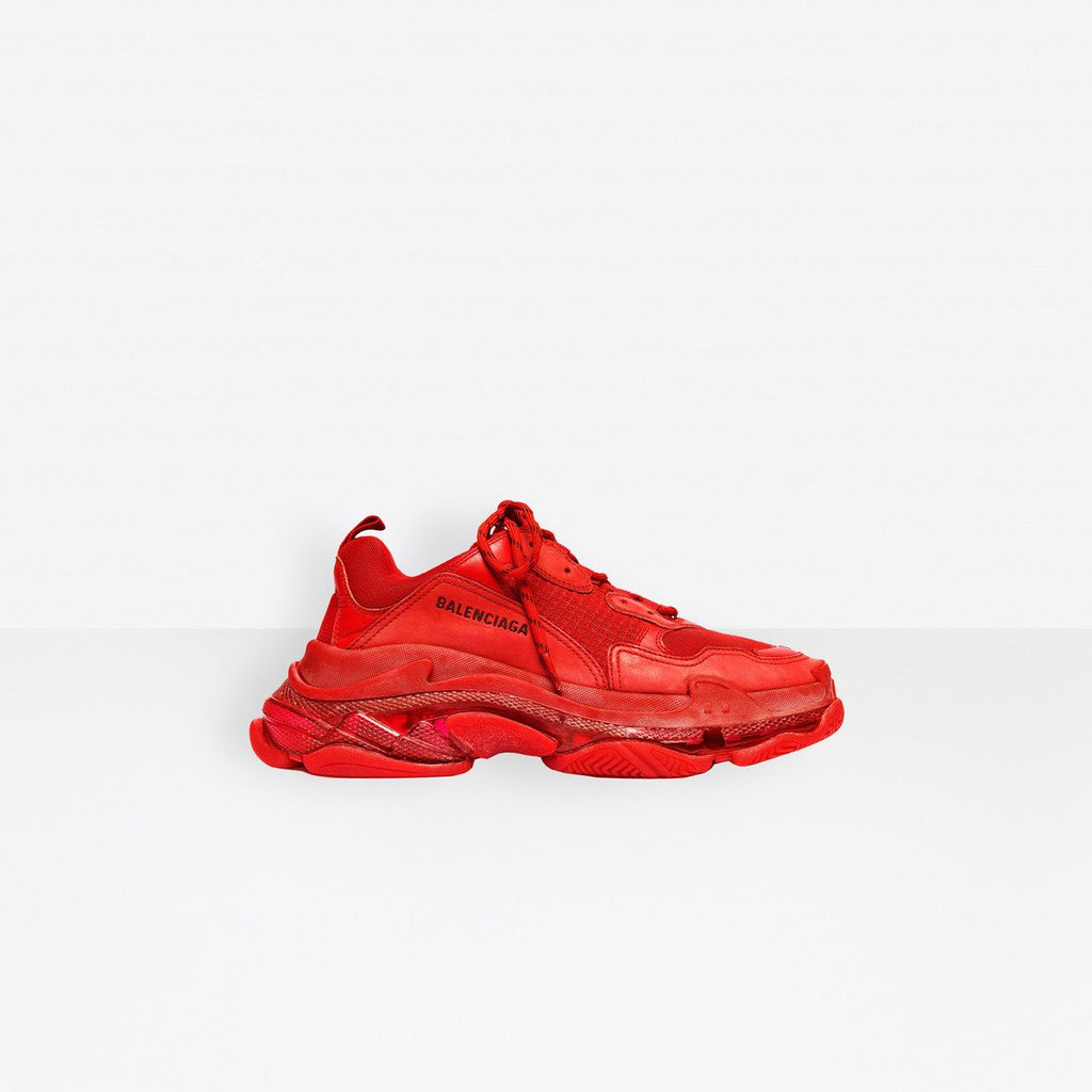 Balenciaga Paris Clear Sole Red (W)