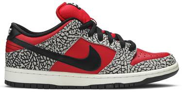 Supreme x Nike SB Dunk Low Premium SB 'Red Cement'