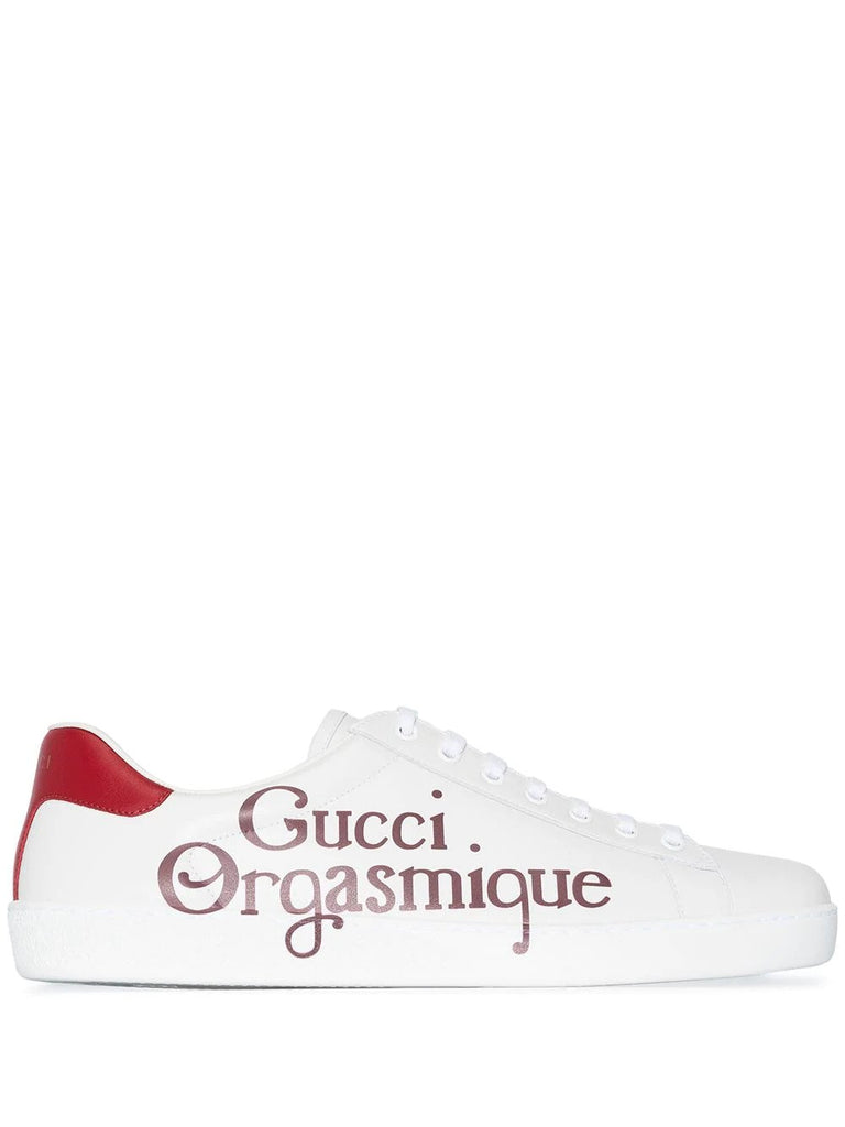 Gucci Ace Orgasmique print sneakers (W)