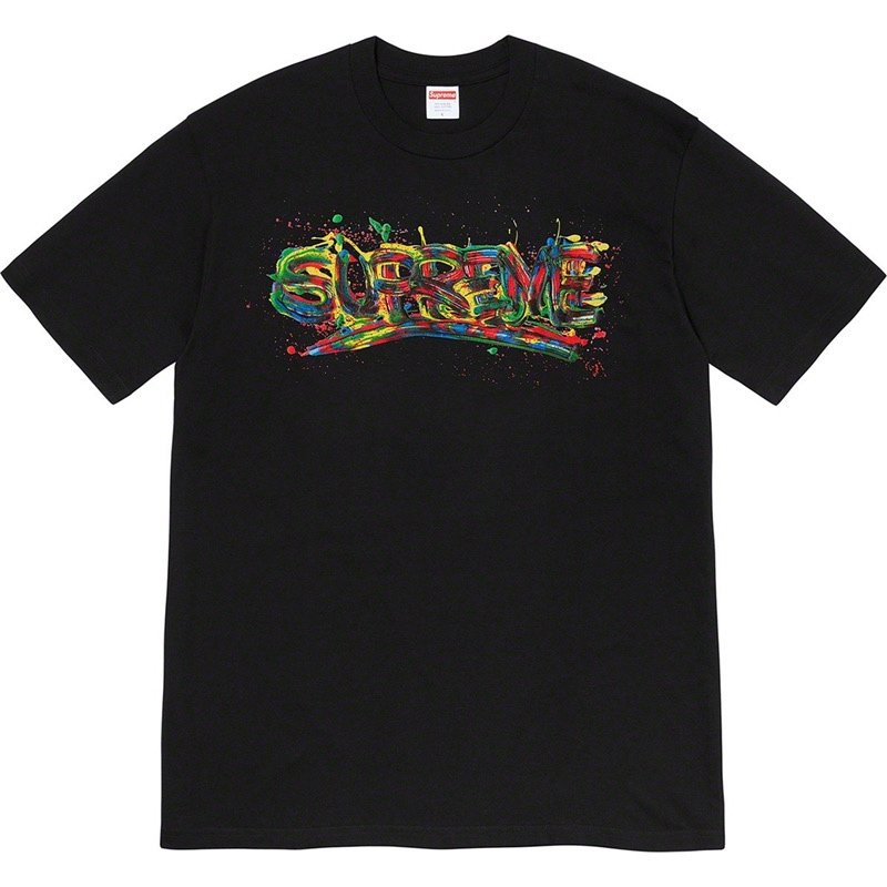 Supreme inkjet graffiti Black
