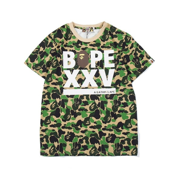 Bape XXV Green Camo Tee