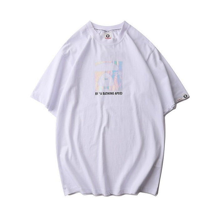 Bape White Tee