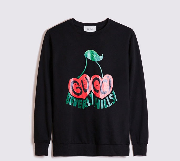 Gucci Beverly Hılls Sweatshirt Black