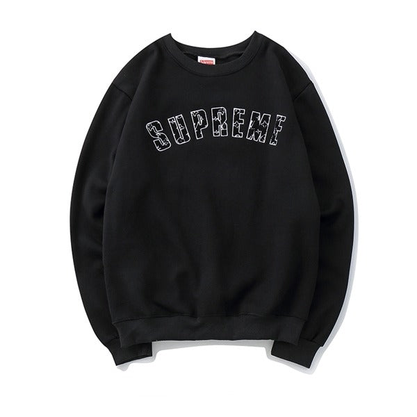 Supreme x Louis Vuitton Arc Logo Crewneck Black