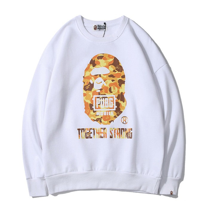 Aape Pubg Yellow Camo Sweatshirt