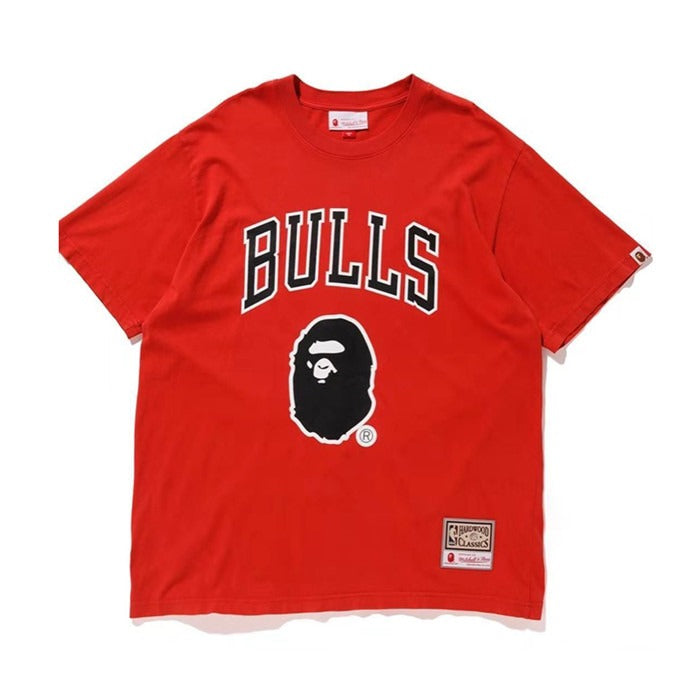 BAPE x Mitchell & Ness Bulls Tee
