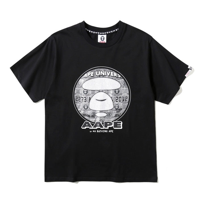 Aape Black Tee