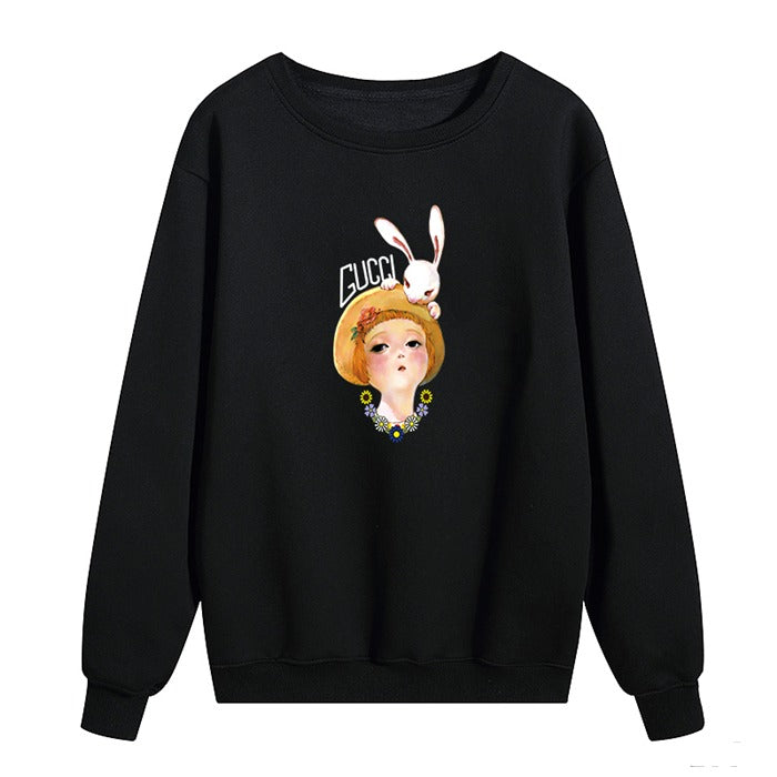Gucci Queen print sweatshirt Black