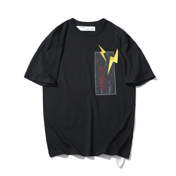 OFF-WHITE Reflective Black Tee