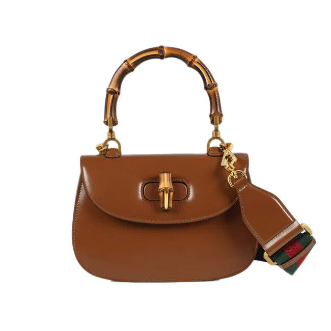 Gucci Bamboo 1947 small top handle bag Cuir