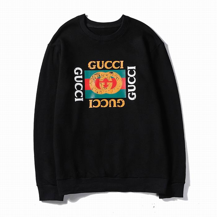 Gucci Logo Print Sweatshirt Black