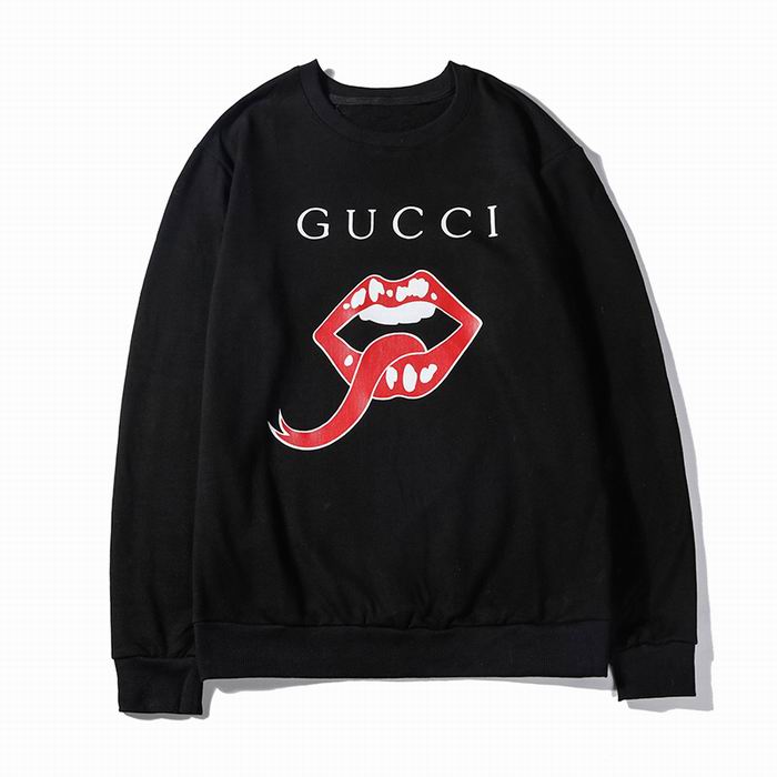 Gucci Lips Logo Sweatshirt Black