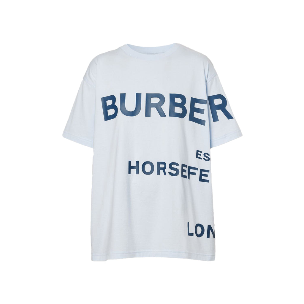 Burberry Horseferry Print Cotton Oversized T-shirt