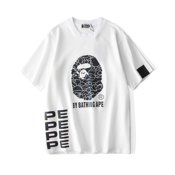 Bape White Tee