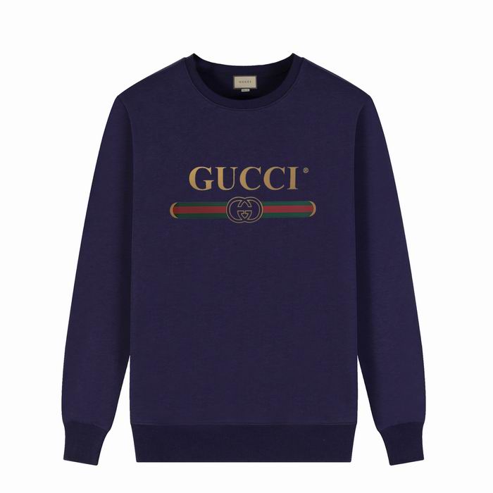Gucci Brand Logo Sweatshirt Navy