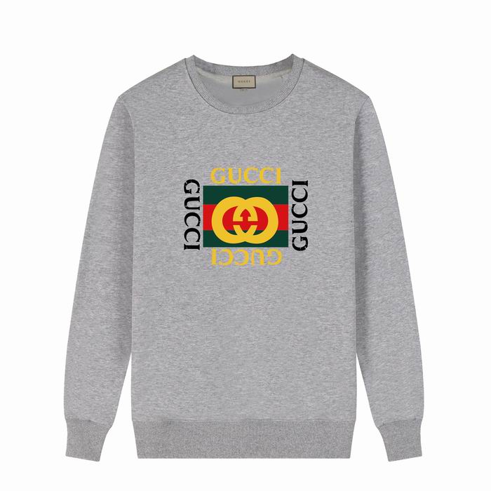 Gucci Brand Logo Sweatshirt Heather Gray