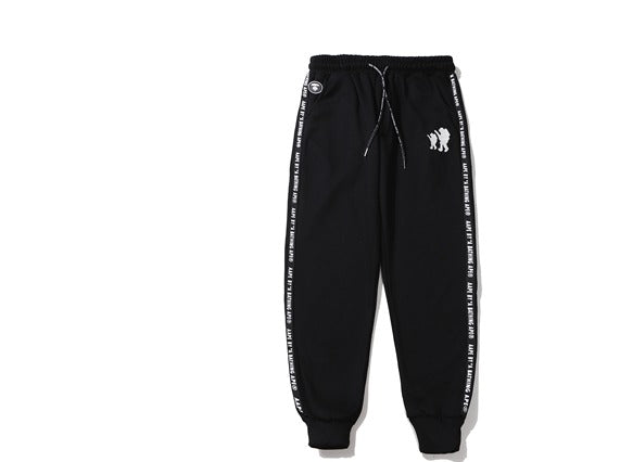 Aape Black Sweat Pant