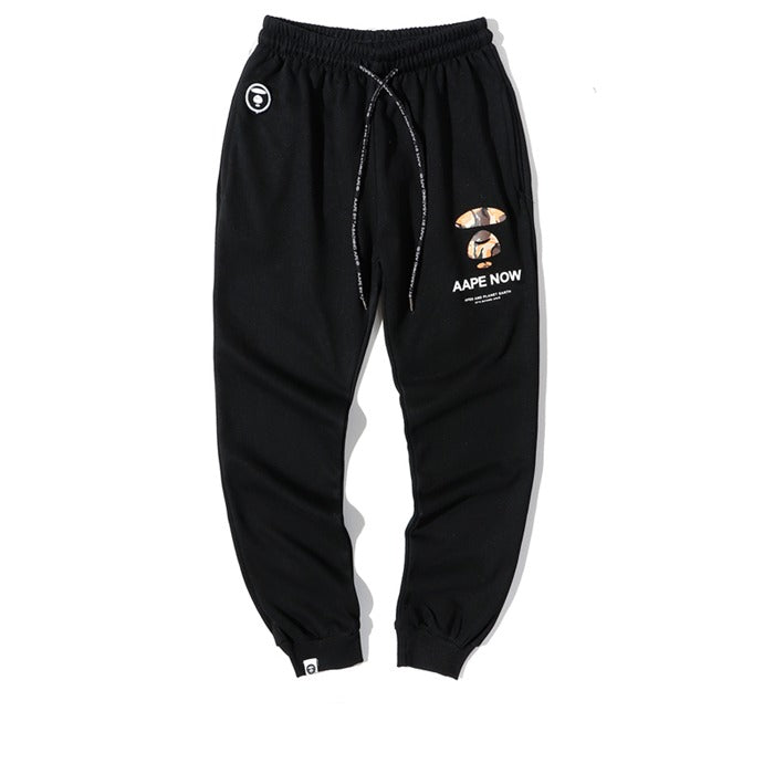 Aape Black Sweat Pant