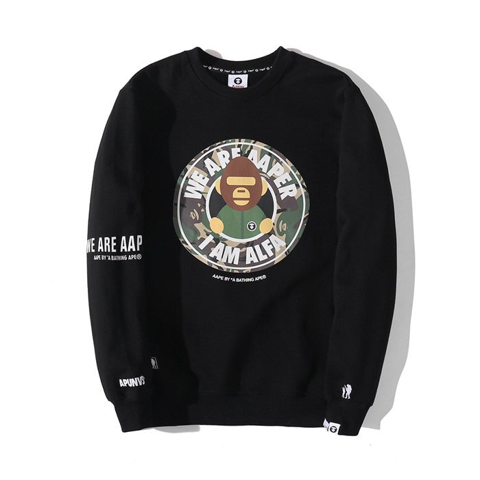 We Are Aaper Black Sweatshirt
