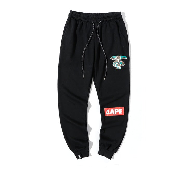 Aape Black Sweat Pant