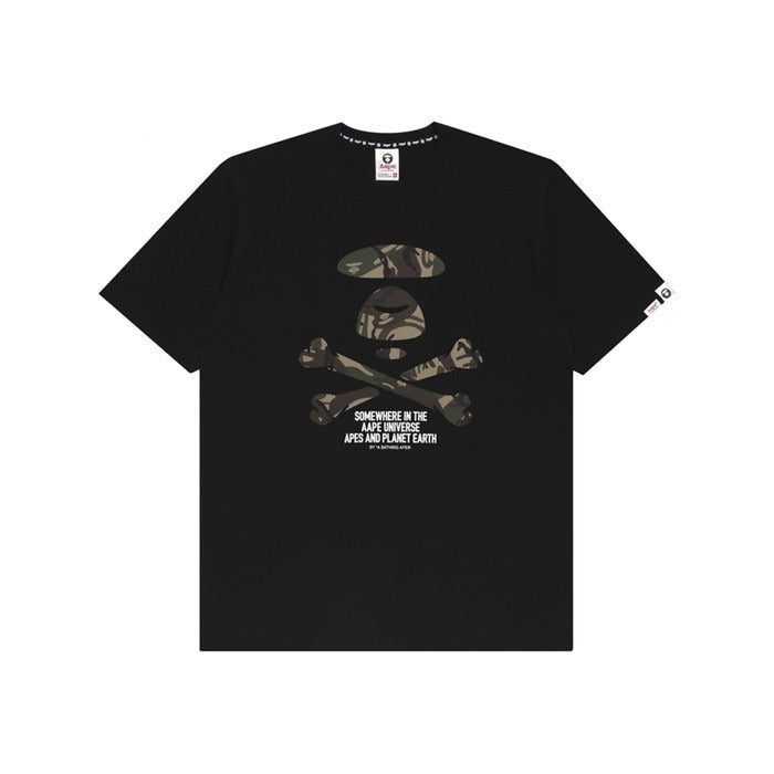 Aape Black Camo Tee