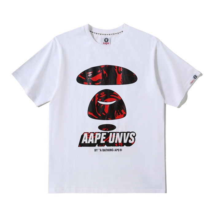 Aape White Red Camo