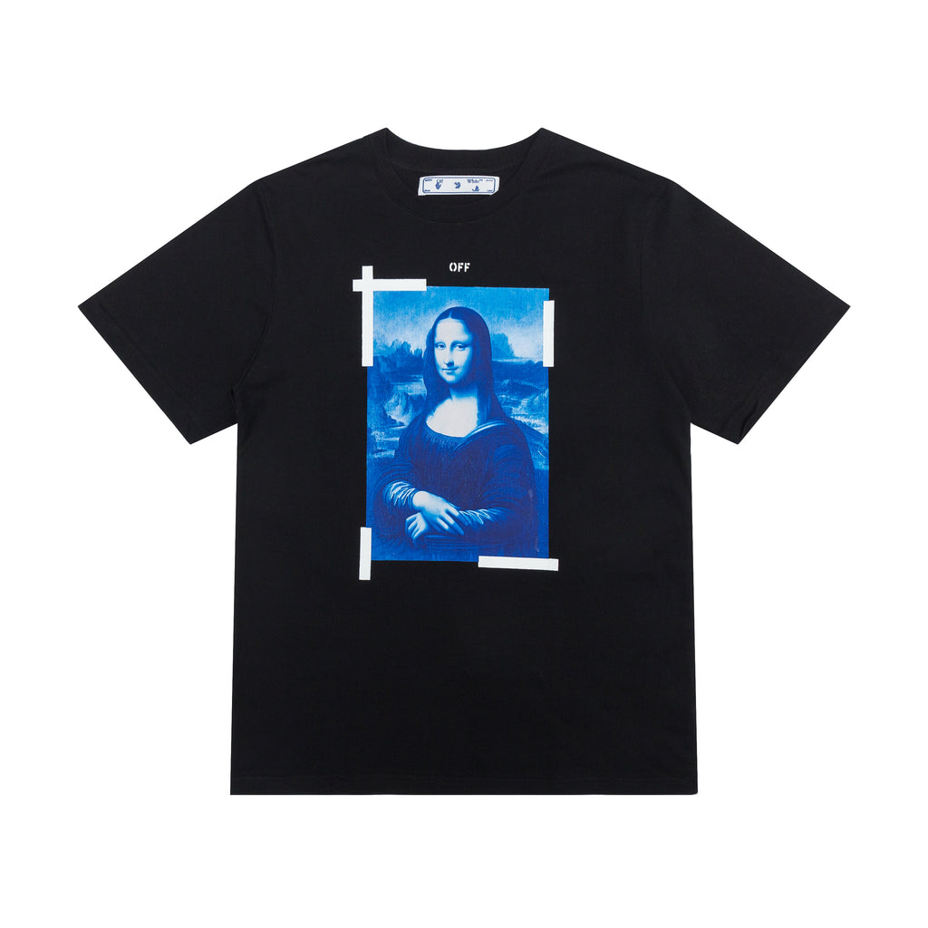 OFF-WHITE Mona Lisa Photograph Tee Black