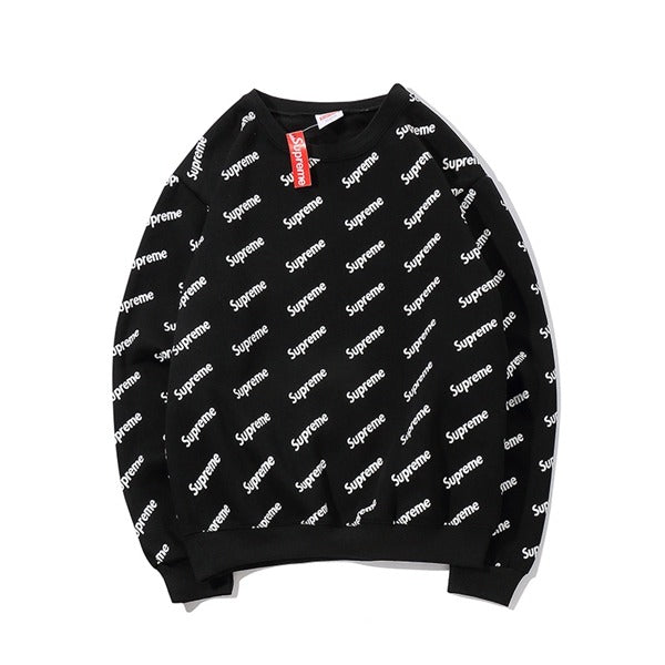 Supreme Crewneck Logo Printed