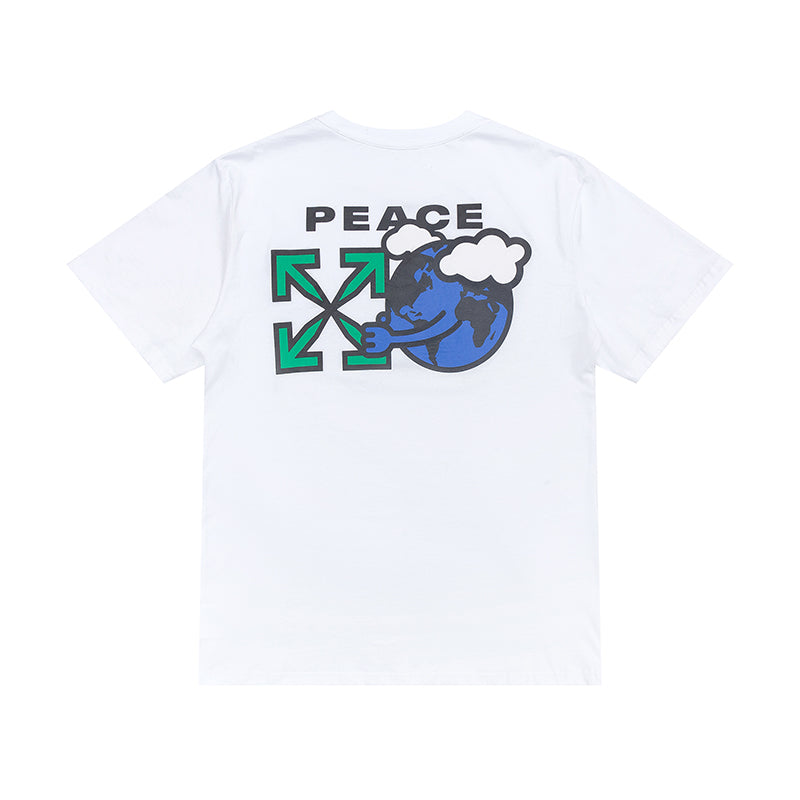 OFF-WHITE World Peace Tee White