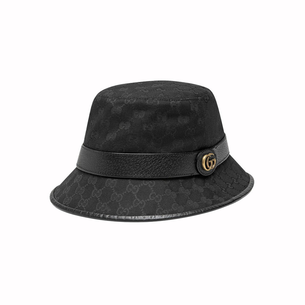 Gucci GG canvas bucket hat with Double G