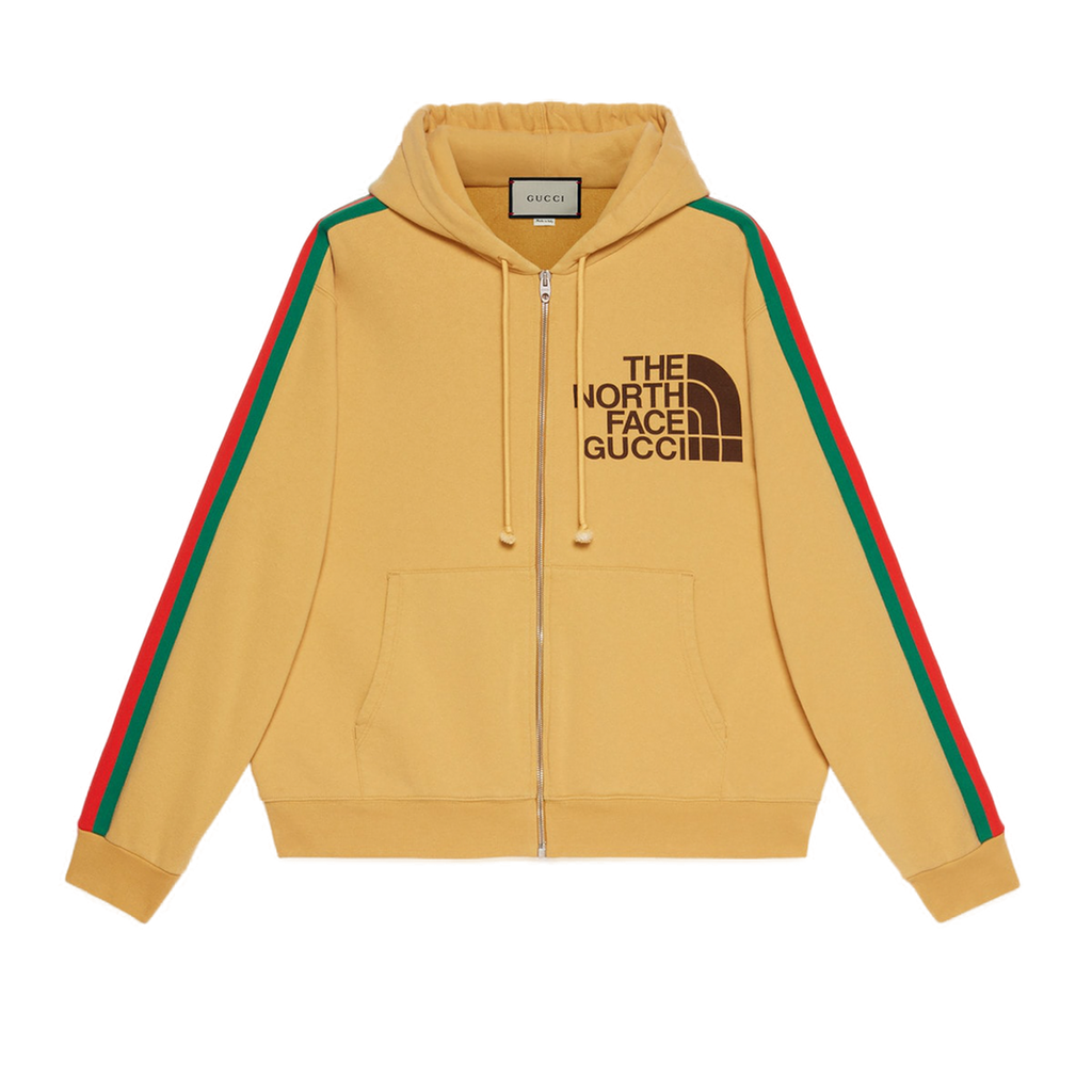 The North Face x Gucci Web print cotton sweatshirt