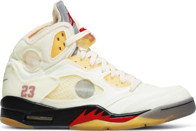 Air Jordan Off-White x Air Jordan 5 SP 'Sail'