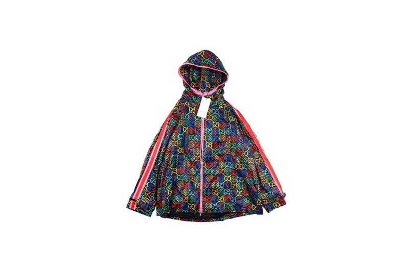 Gucci Rainbow Candy Zipper Hoodie