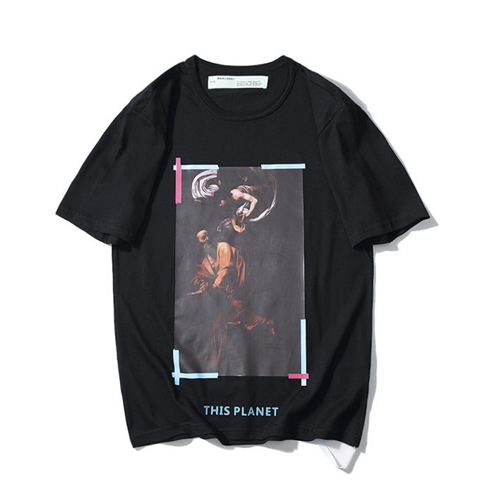 OFF-WHITE This Planet Black Tee