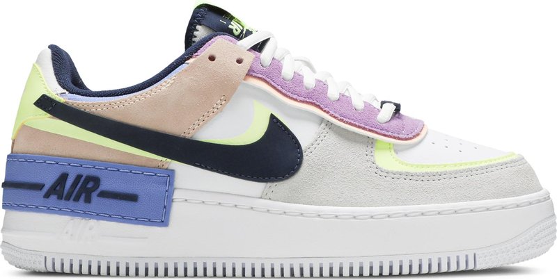 Nike Wmns Air Force 1 Shadow 'Crimson Tint Volt'