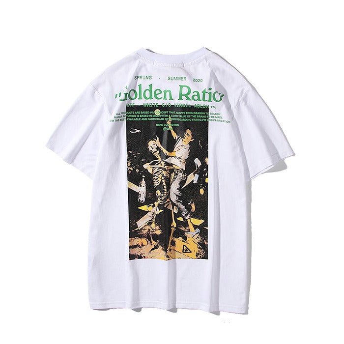 OFF-WHITE Pascal Golden Ratio Painting Tee White