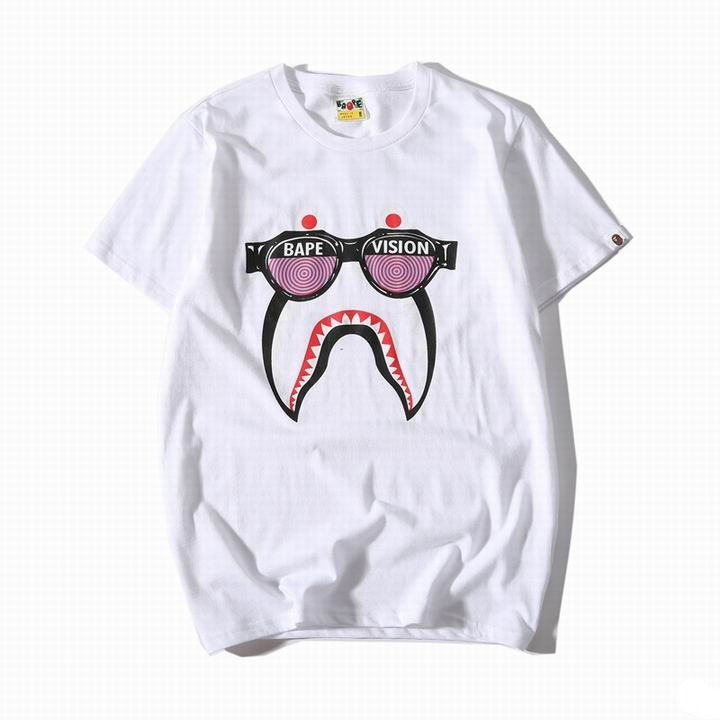 Bape Shark White Tee
