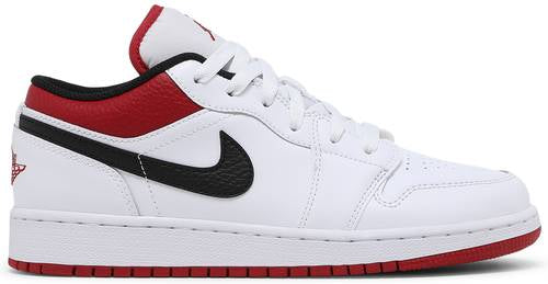 Air Jordan 1 Low GS 'White Gym Red'