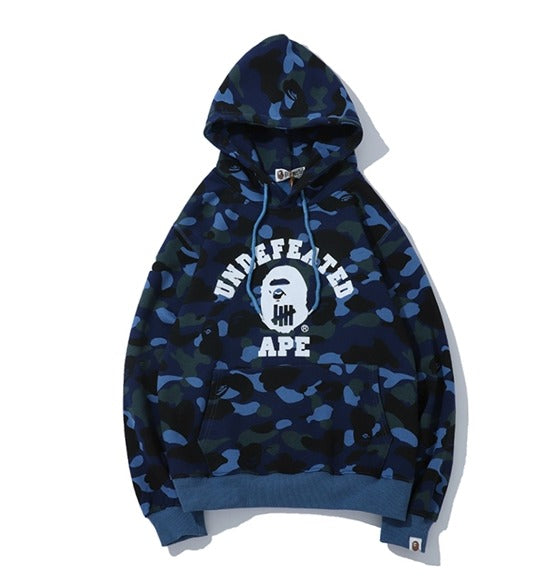 Bape UNDFTD Pullover Blue Camo