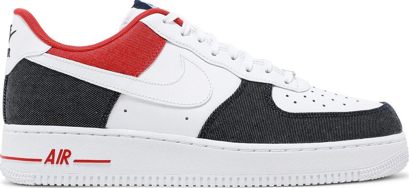 Nike Air Force 1 '07 LX 'White Red Denim'