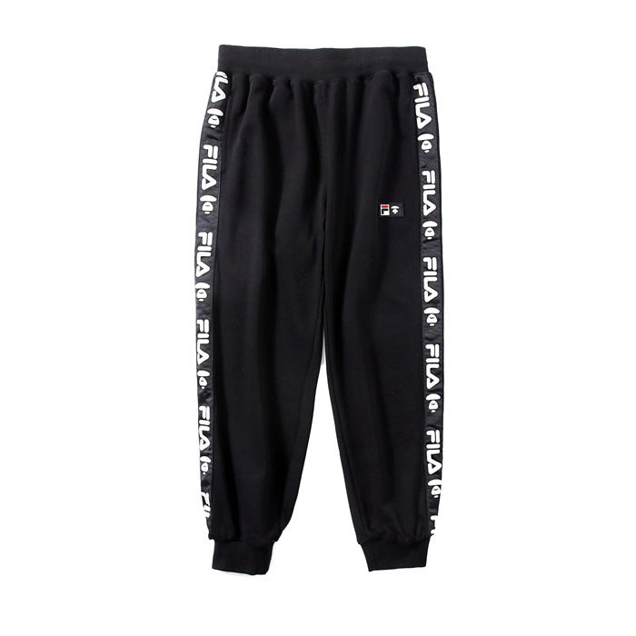 Bape X FILA Black Sweat Pant