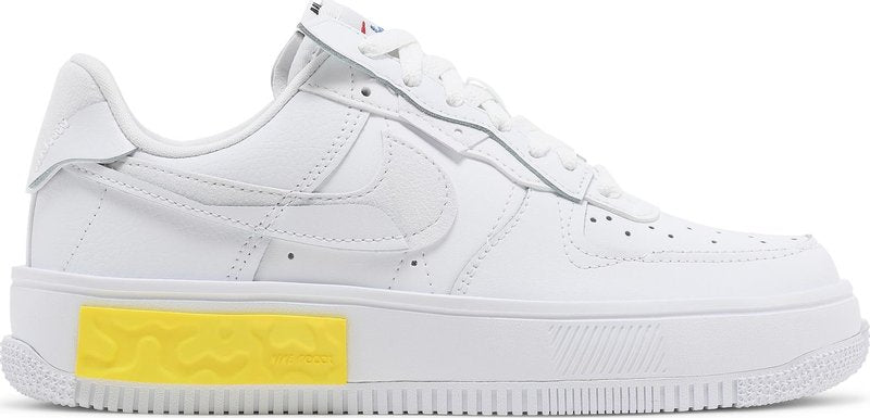 Nike Wmns Air Force 1 Fontanka 'White Opti Yellow'